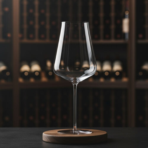 verre à Bordeaux en cristal sans plomb soufflé à la bouche - collection PALACE - maison CYNA