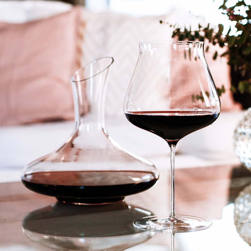 Décanteur vin rouge 1500ml - modèle HELIKE - Maison CYNA