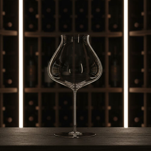 verre à Bourgone n°2 en cristal sans plomb soufflé à la bouche 4 - collection PALACE - maison CYNA