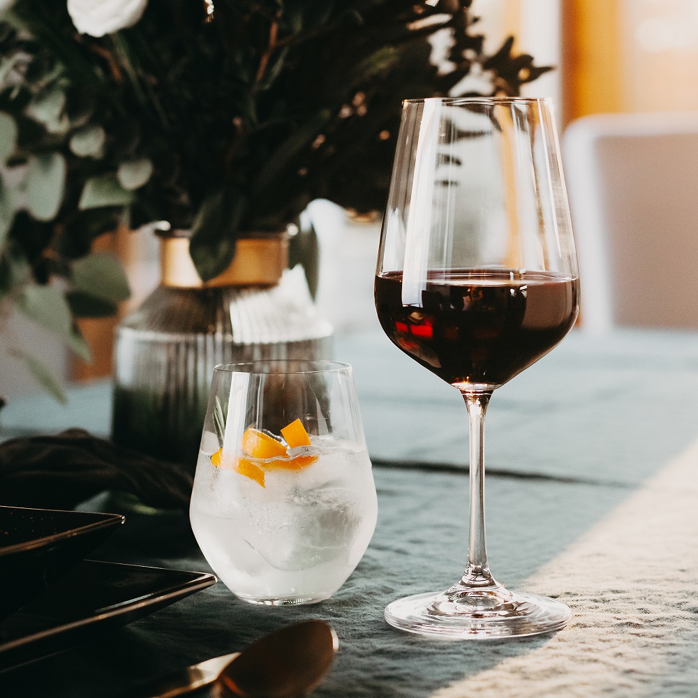 500ml-A - Bouteille de vin vide en verre sans plomb, pichet à vin