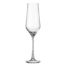 verre en cristal flute à champagne 220 ml - collection alca - maison cyna