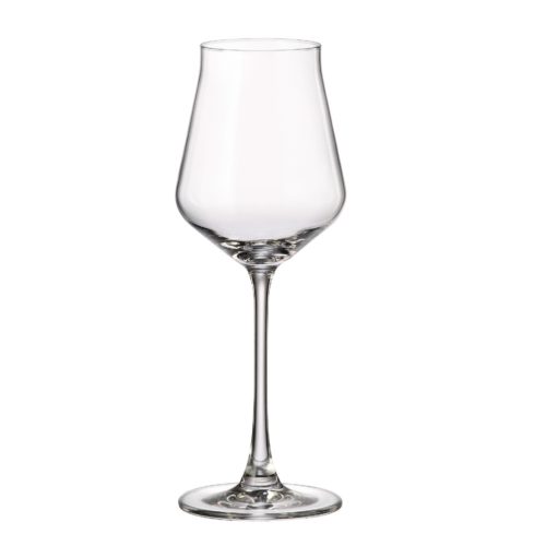 verre en cristal verre à vin blanc 310 ml - collection alca - maison cyna