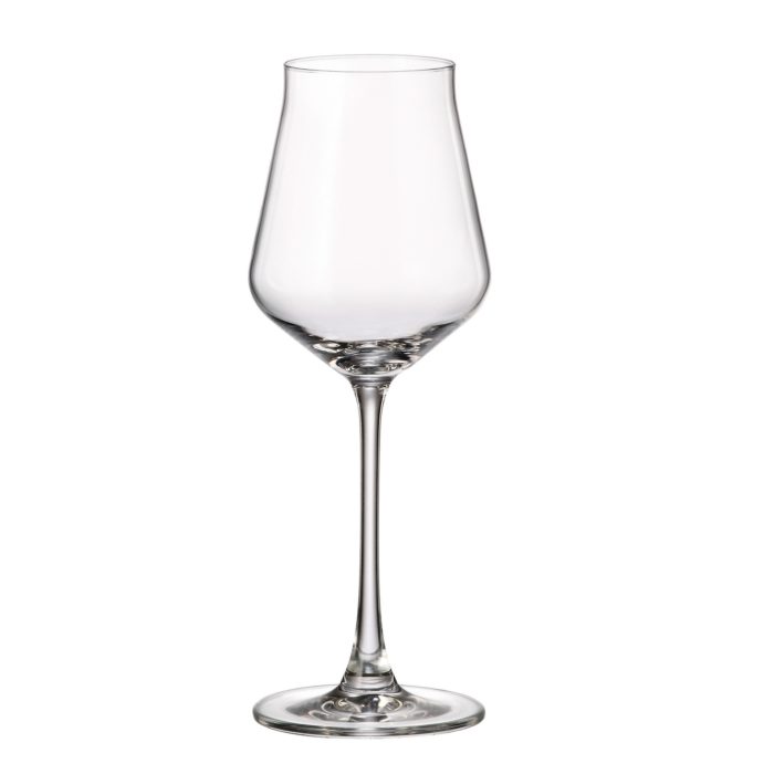 verre en cristal verre à vin blanc 310 ml - collection alca - maison cyna