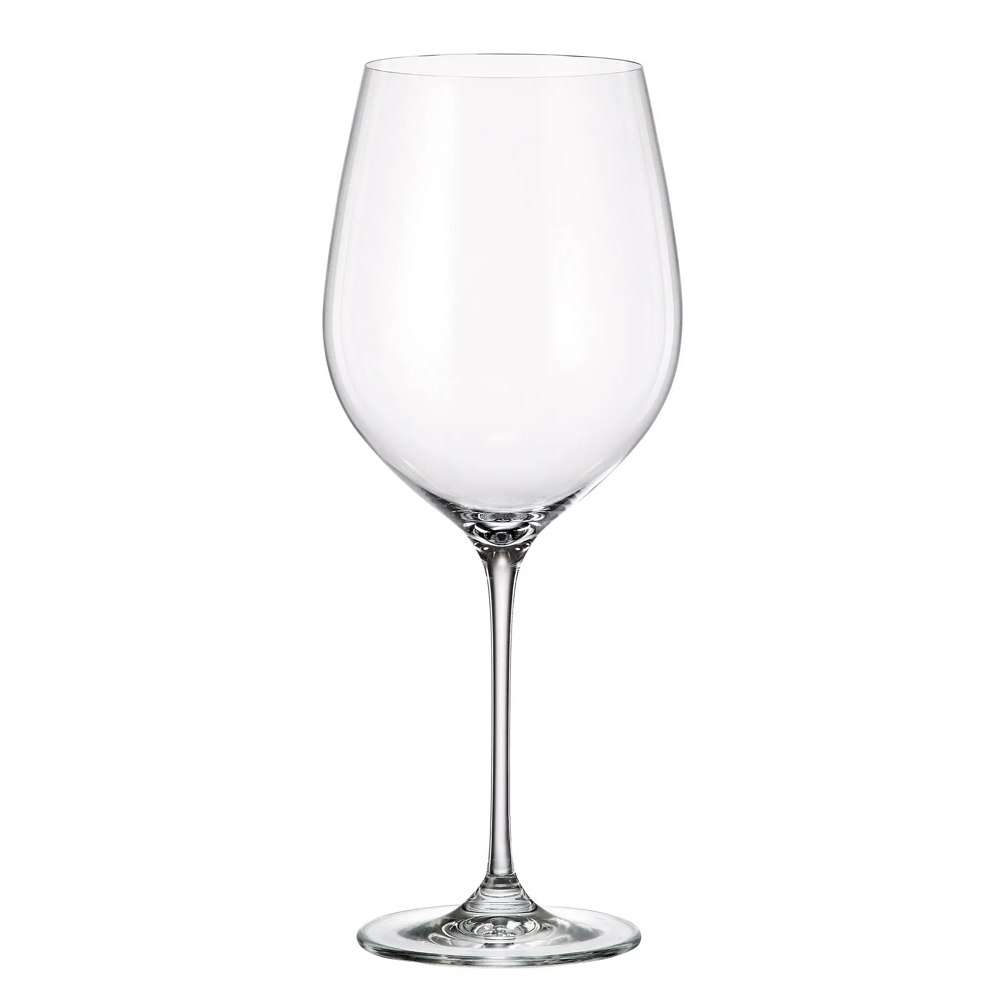 CYNA GLASS verre à vin rouge bordeaux cristal sans plomb collection URIA 740ml carre