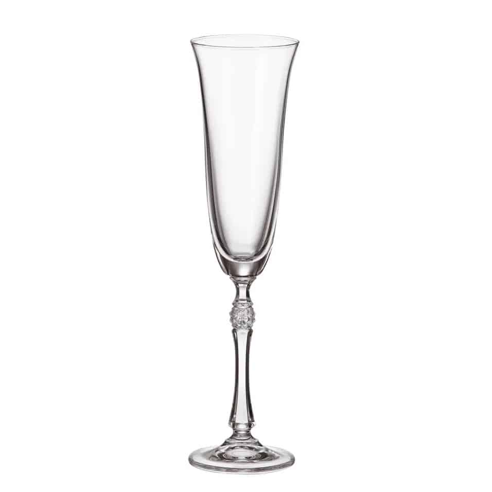 Flûte à Champagne RITZENHOFF 200 Ml | Motif Femme En Robe, Fabriqué En Allemagne