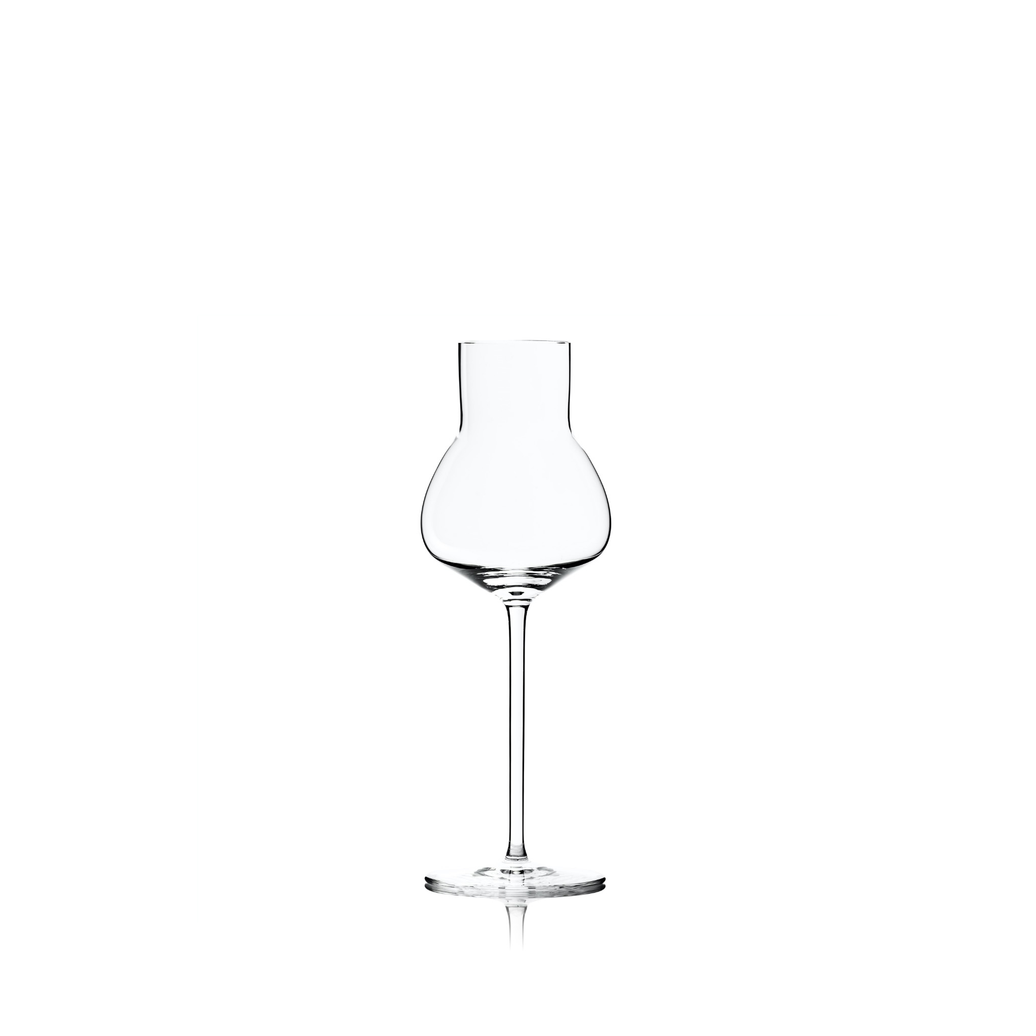 Maison cyna - verre à grappa en cristal sans plomb soufflé à la bouche 150ml - collection DEGUSTATION