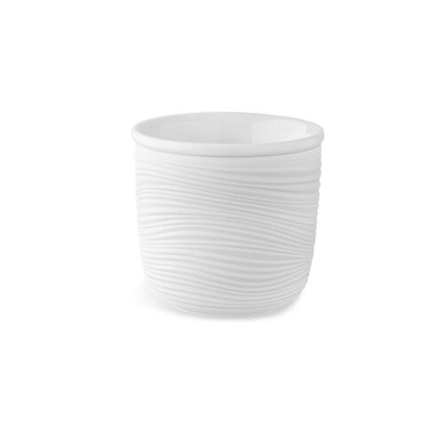 maison cyna - set café double paroi granit - porcelaine de qulaité professionnelle - tasse à café expresso 8cl modèle WAVES DCQ9508