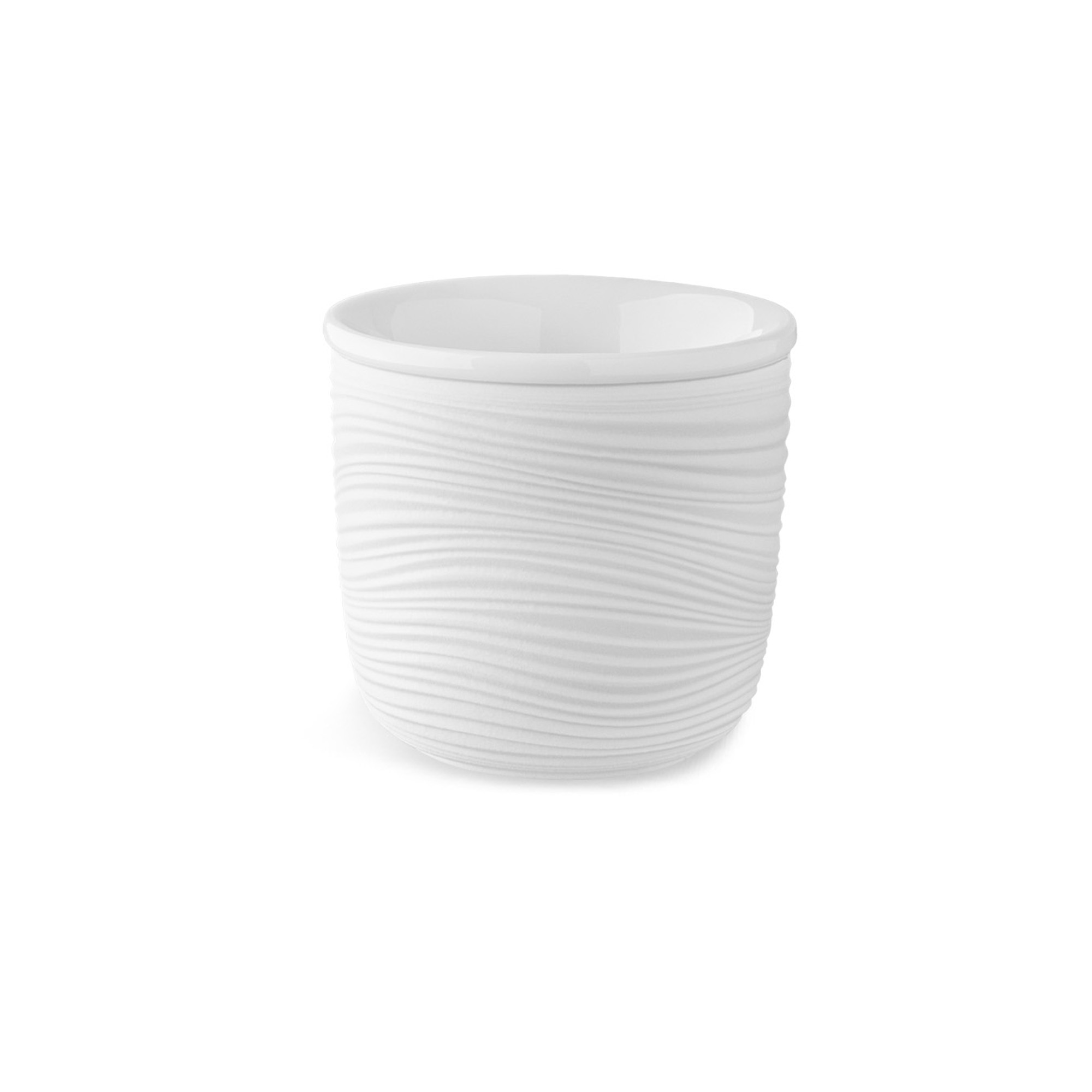 maison cyna - set café double paroi granit - porcelaine de qulaité professionnelle - tasse à café expresso 8cl modèle WAVES DCQ9508